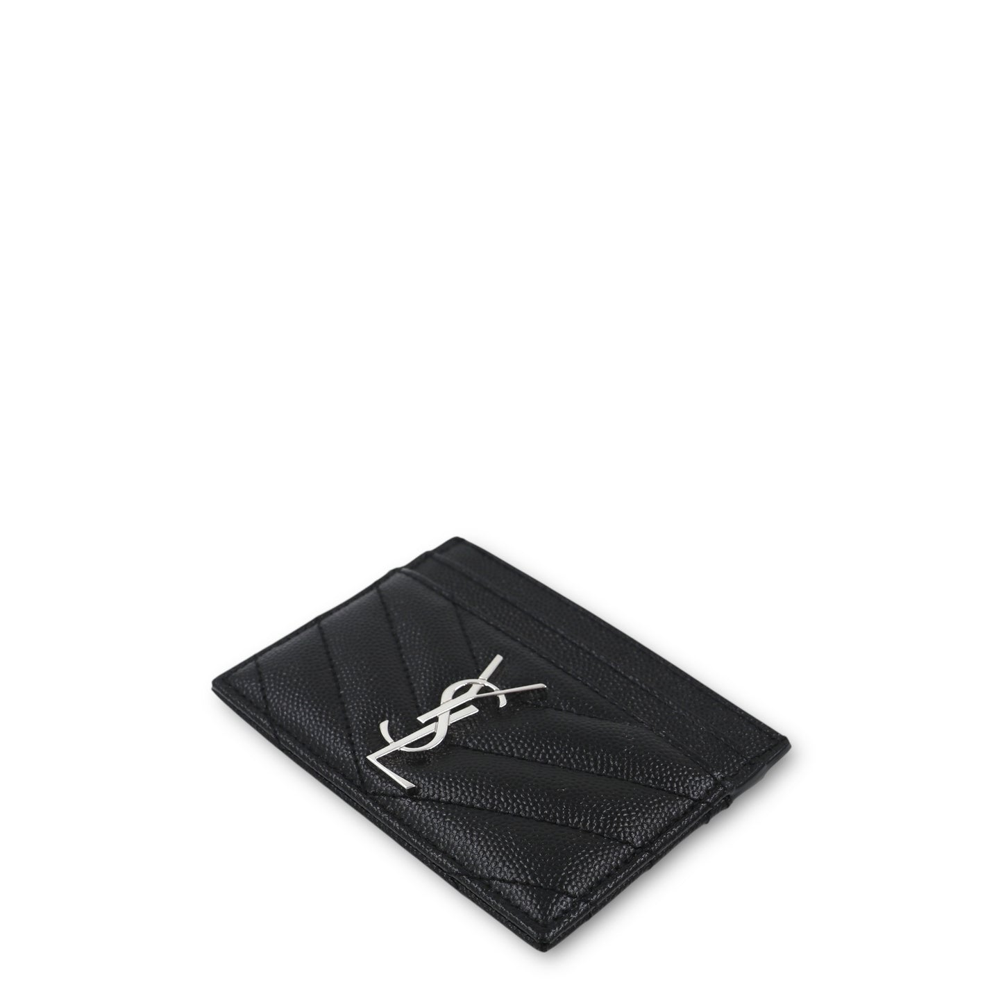 Saint Laurent Cassandre Kartenetui schwarz
