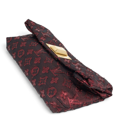 Louis Vuitton Altair Clutch Lurex Bordeaux