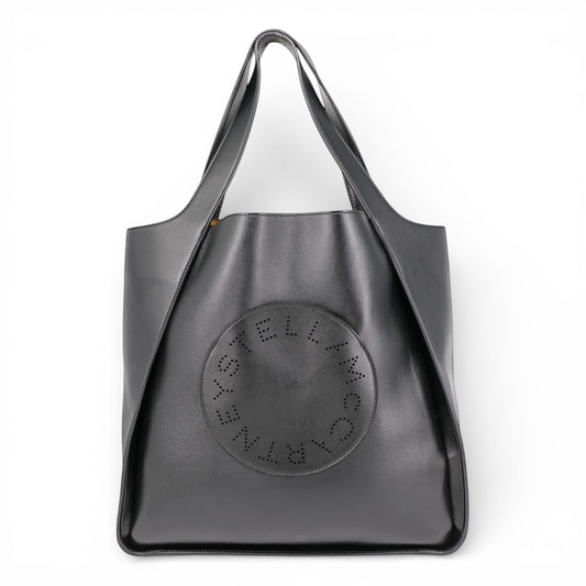 Stella McCartney Stella Logo Shopper schwarz