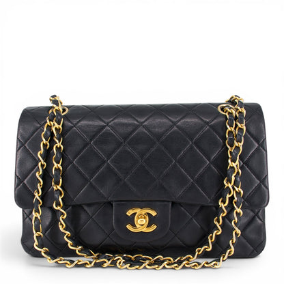 Chanel Timeless Medium schwarz GHW