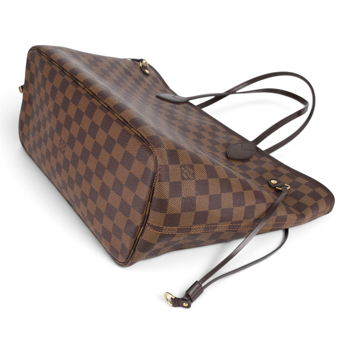 Louis Vuitton Neverfull MM + Pochette Damier ebène