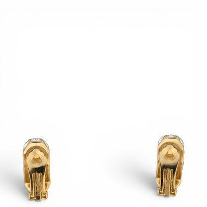 Christian Dior Ohrclips Creolen