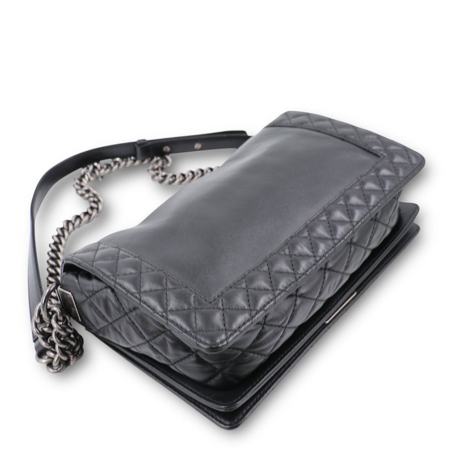 Chanel Boy enchained schwarz
