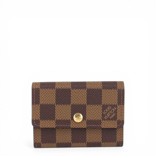 Louis Vuitton Porte-monnaie plat Damier ebène