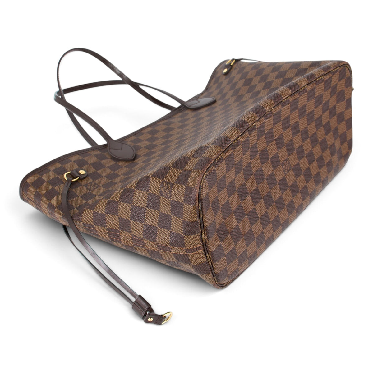 Louis Vuitton Neverfull MM + Pochette Damier ebène