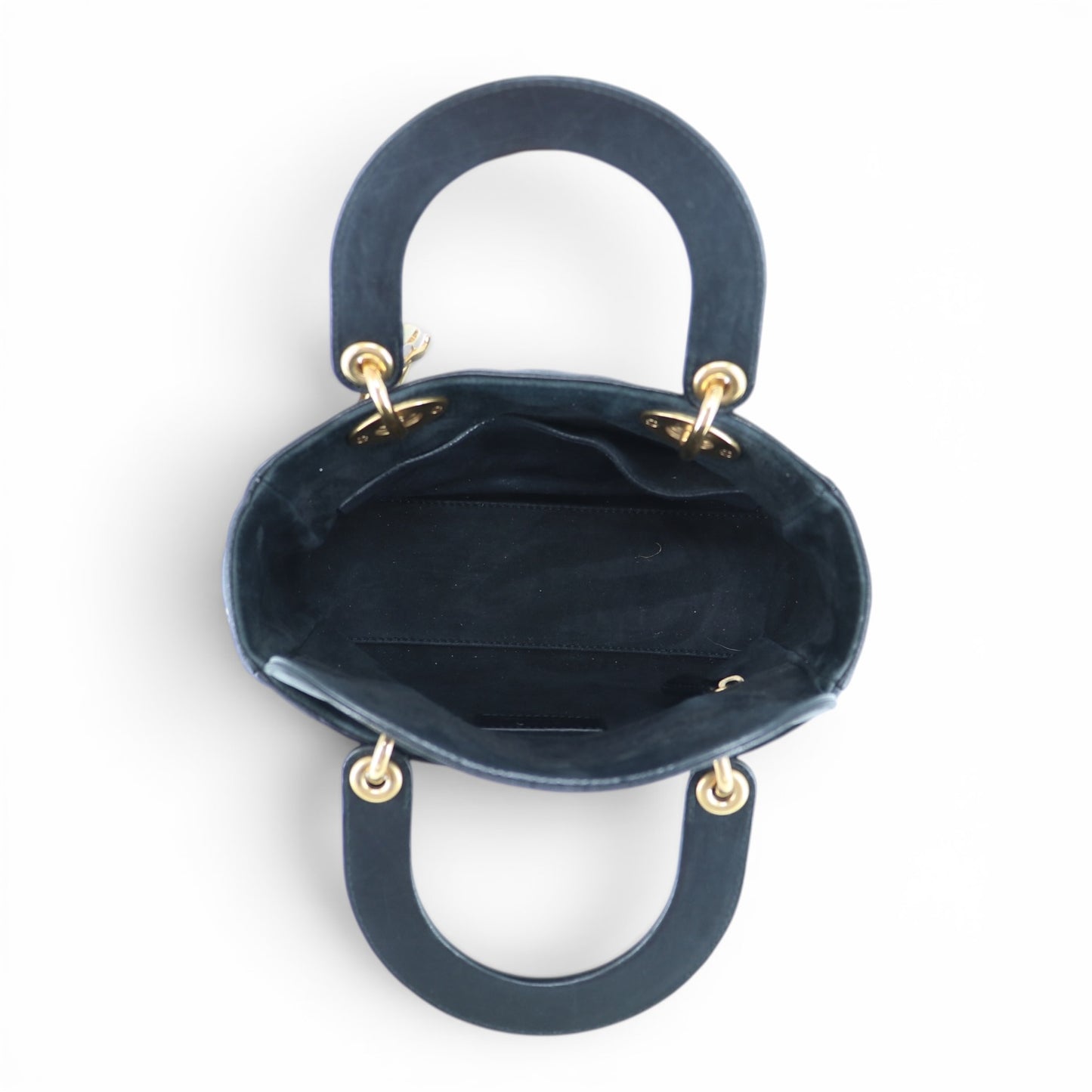 Dior Lady Dior Small Stud schwarz GHW
