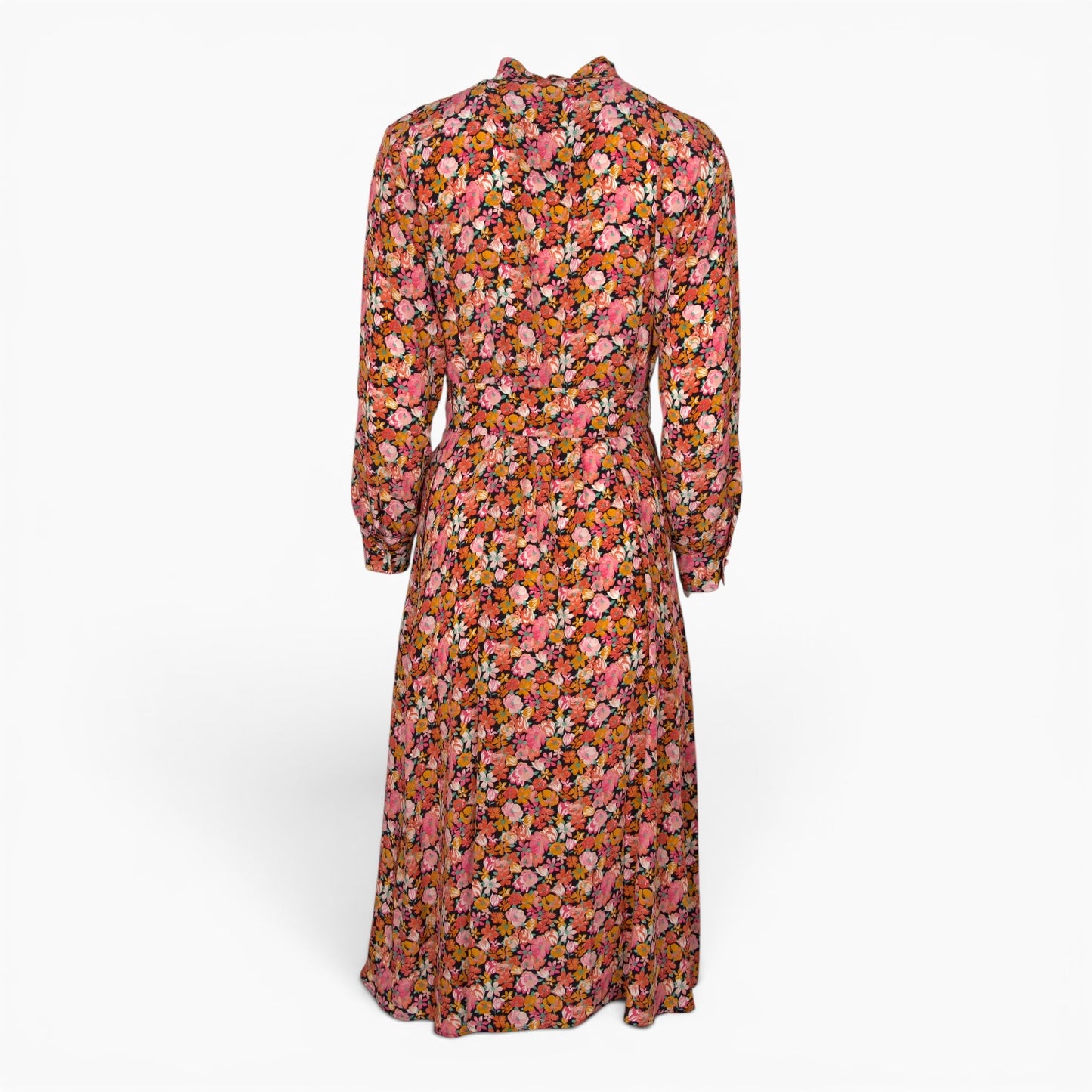Weekend Max Mara Kleid Seide geblümt Gr. 36