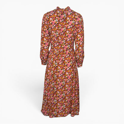 Weekend Max Mara Kleid Seide geblümt Gr. 36