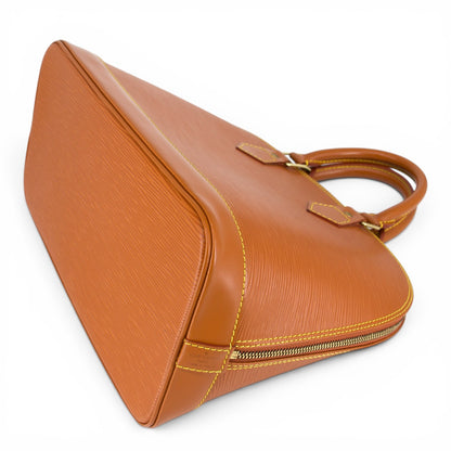 Louis Vuitton Alma PM Epi kenian braun