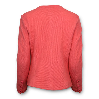 Chanel Boucléblazer rosa Gr. 38