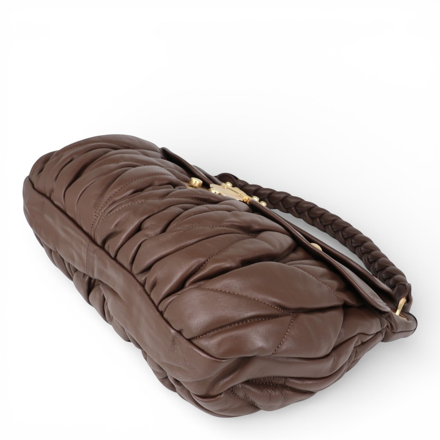 Miu Miu Two-way matelassé braun