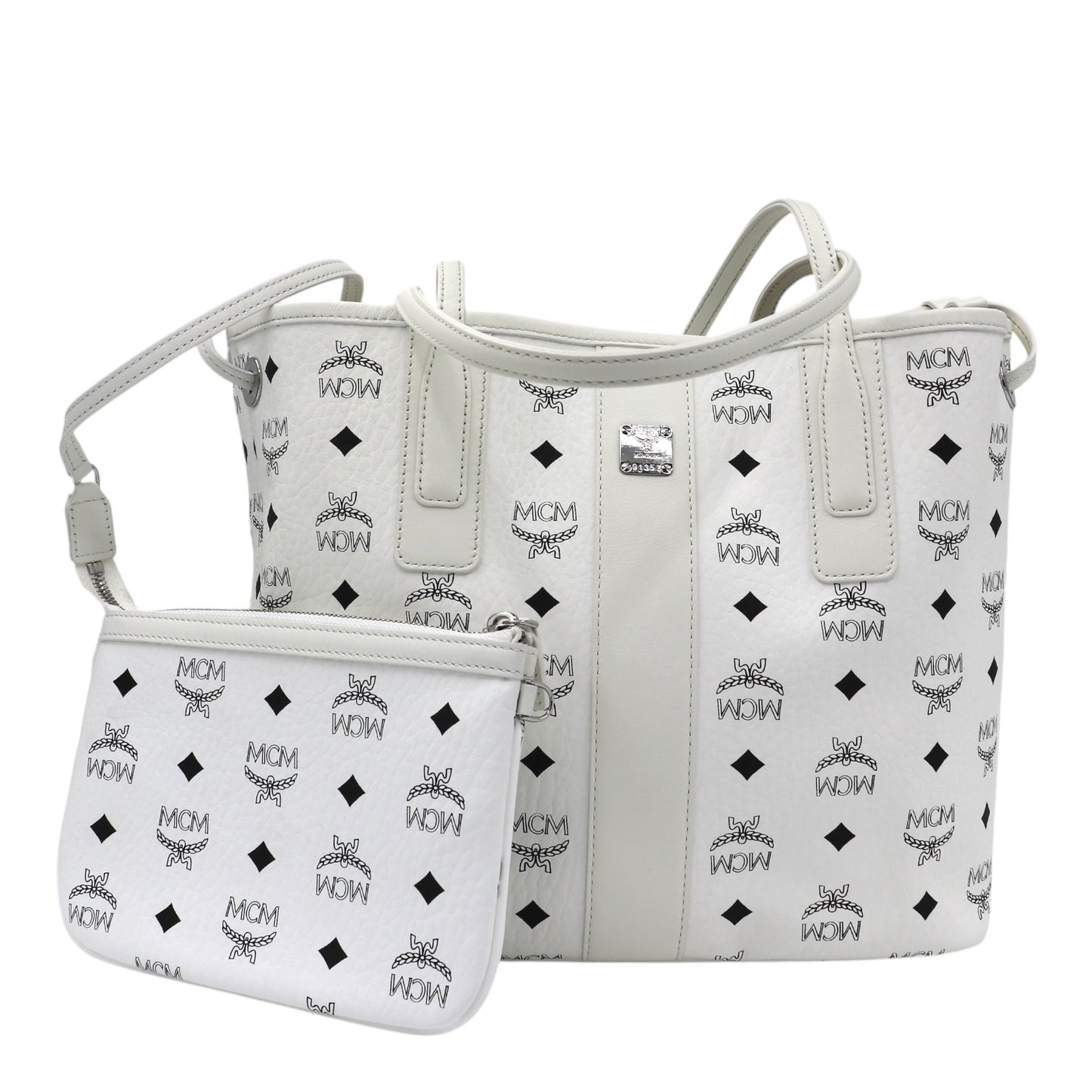 MCM Liz Small Wendeshopper weiss