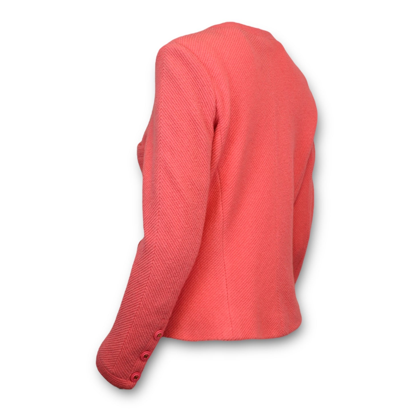Chanel Boucléblazer rosa Gr. 38