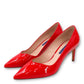 Stuart Weitzman Anny Pumps Lackleder rot Gr. 37.5