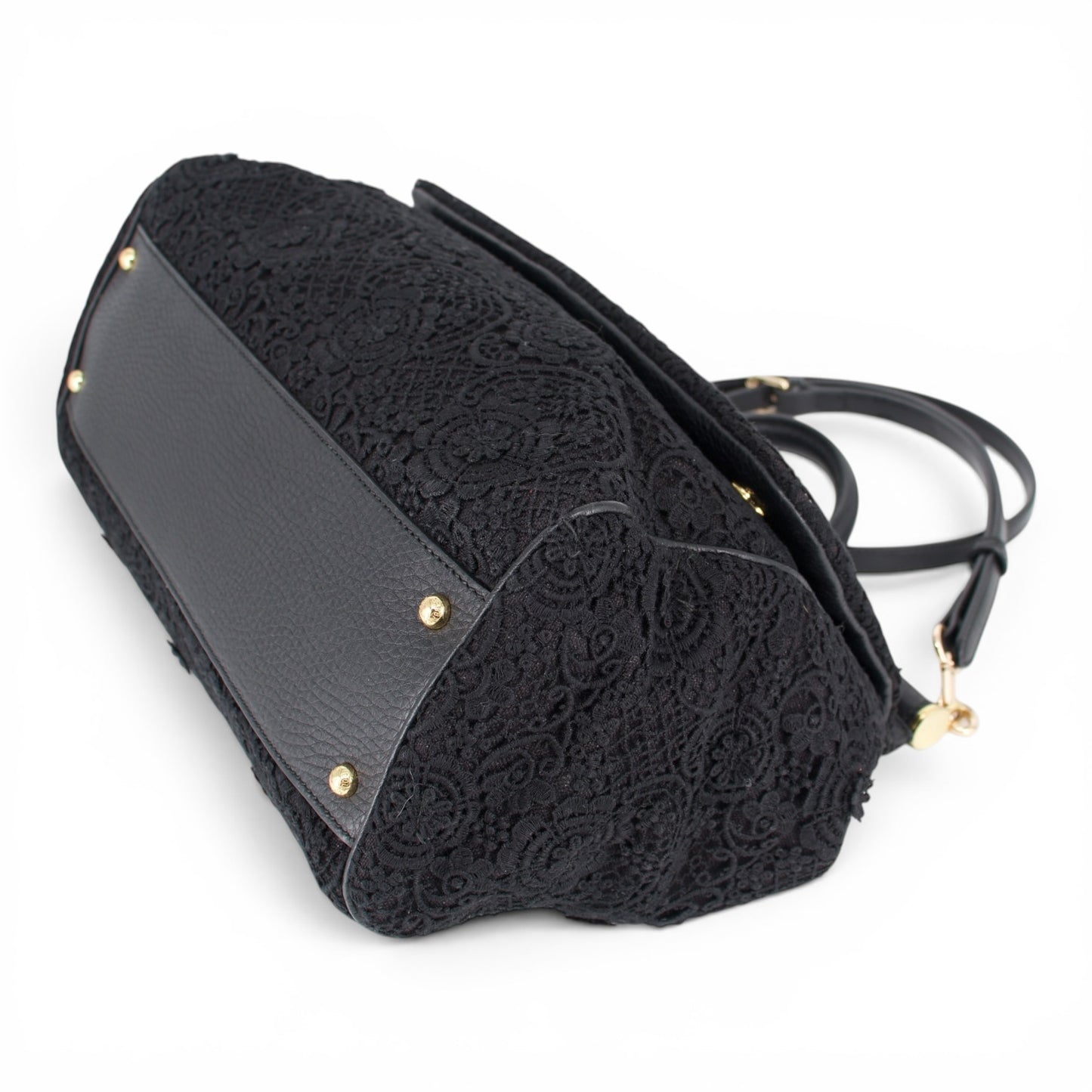 Dolce & Gabbana Large Sicily Spitze schwarz