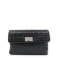 Chanel Chocolate bar Clutch schwarz