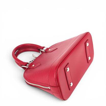 Louis Vuitton Alma BB epi Fuchsia