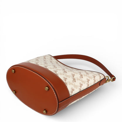 Coach Dakota Beuteltasche weiss/braun