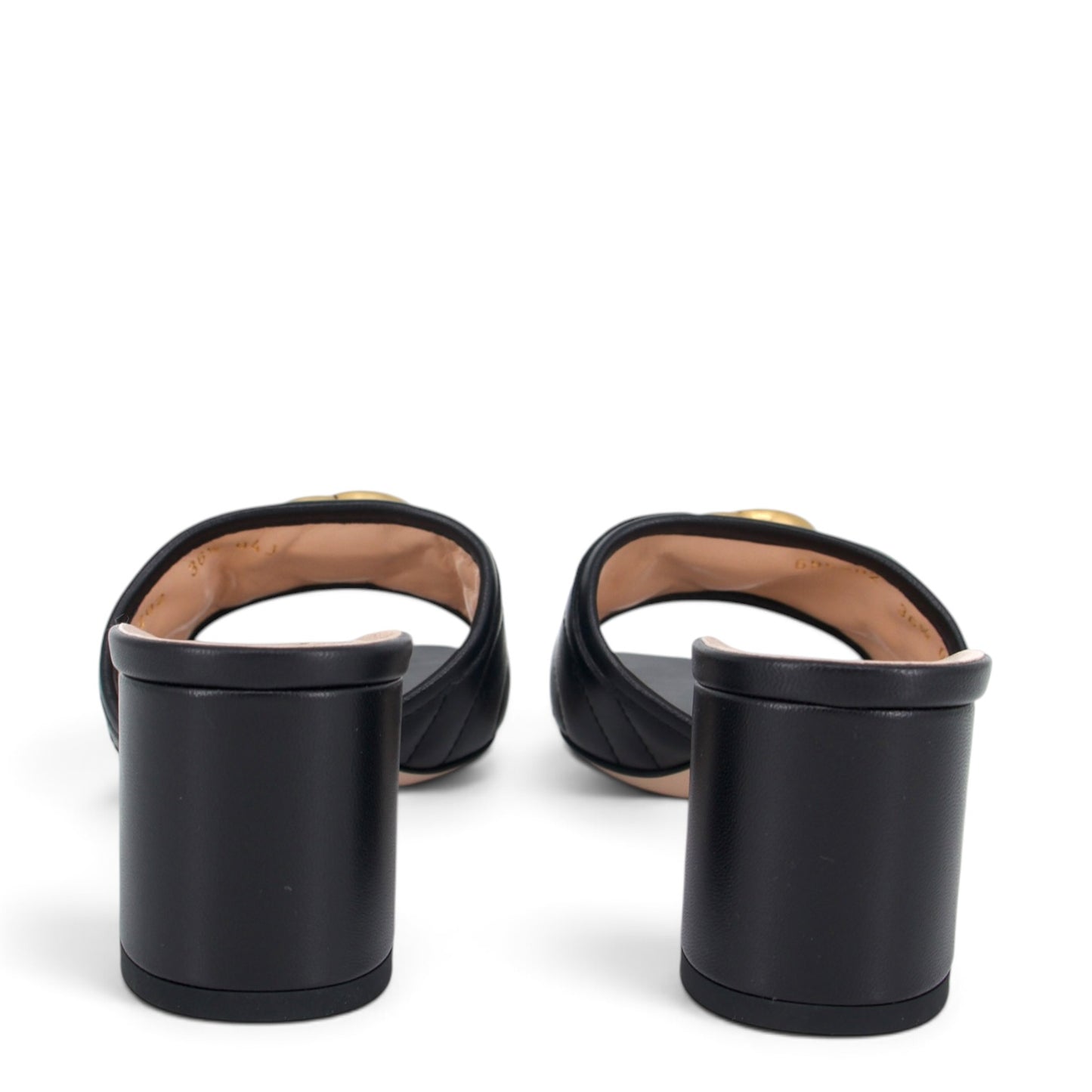 Gucci Marmont Slides schwarz Gr. 36.5