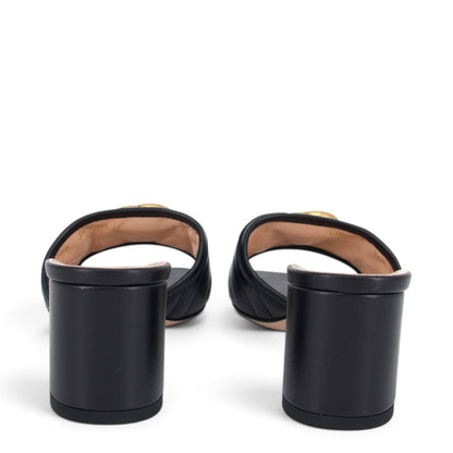 Gucci Marmont Slides schwarz Gr. 36.5