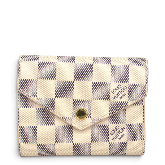 Louis Vuitton Victorine Damier Azur/Rose Ballerine