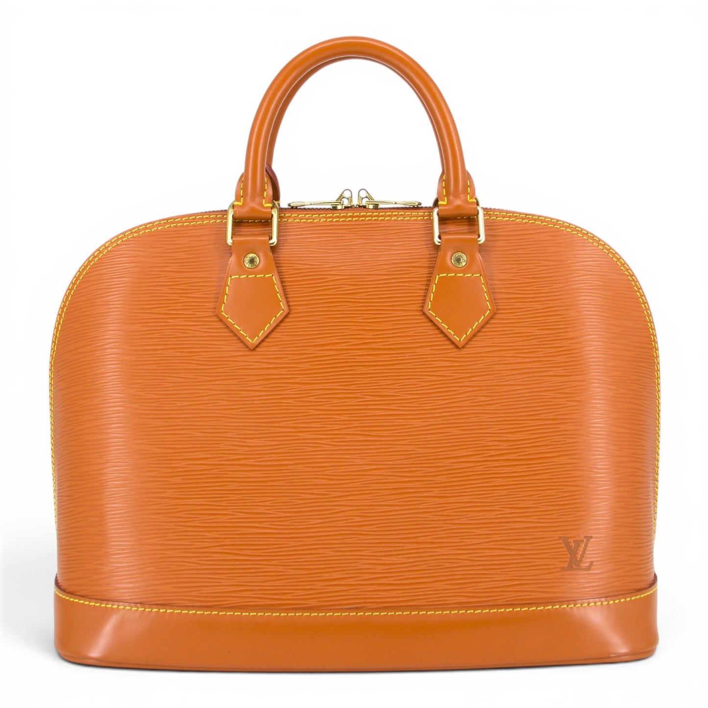 Louis Vuitton Alma PM Epi kenian braun