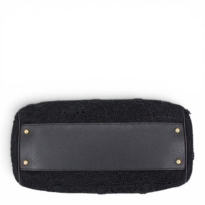 Dolce & Gabbana Large Sicily Spitze schwarz
