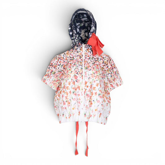 Red Valentino Jacke kurzarm geblümt IT 46 DE 40