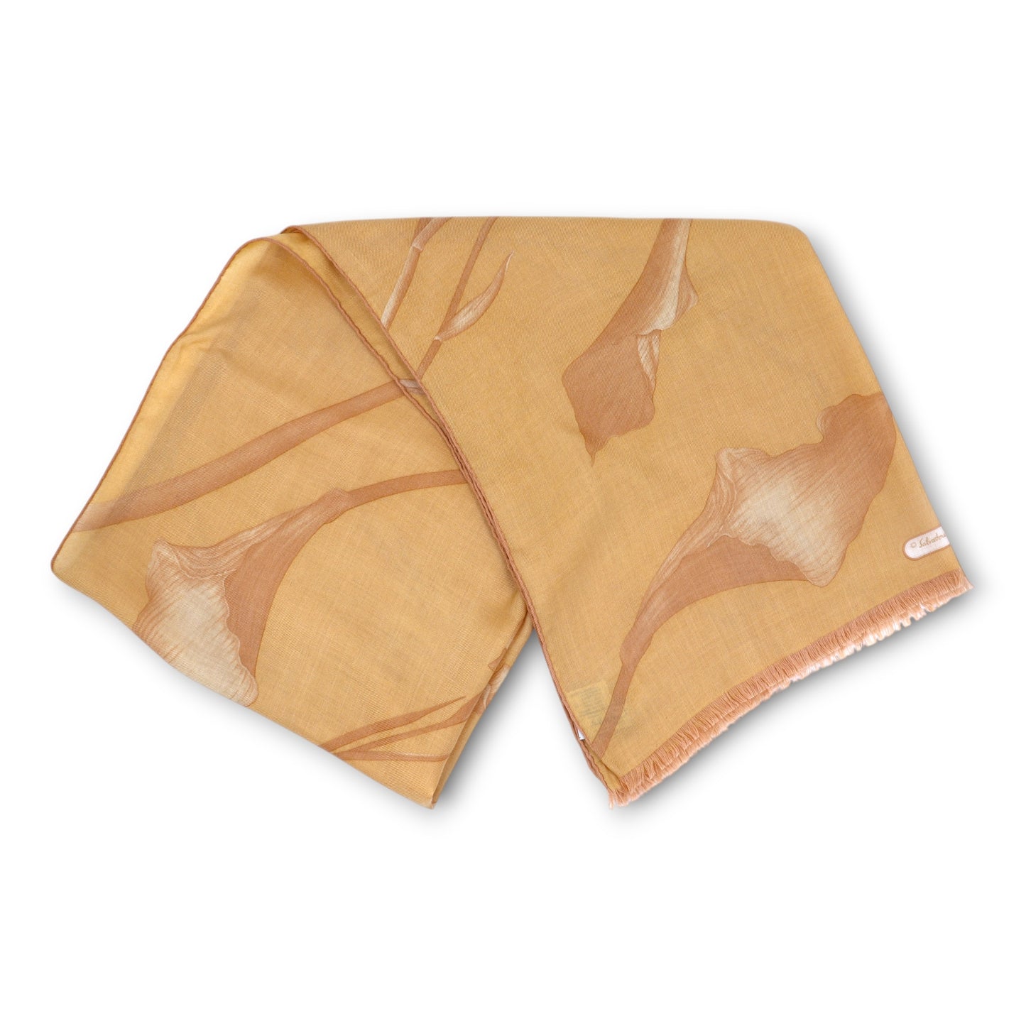 Salvatore Ferragamo Schal gelb