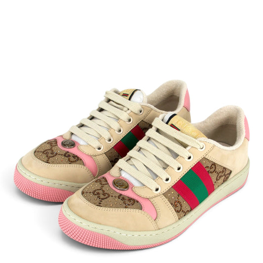 Gucci GG Crystal Screener Sneaker Gr. 37