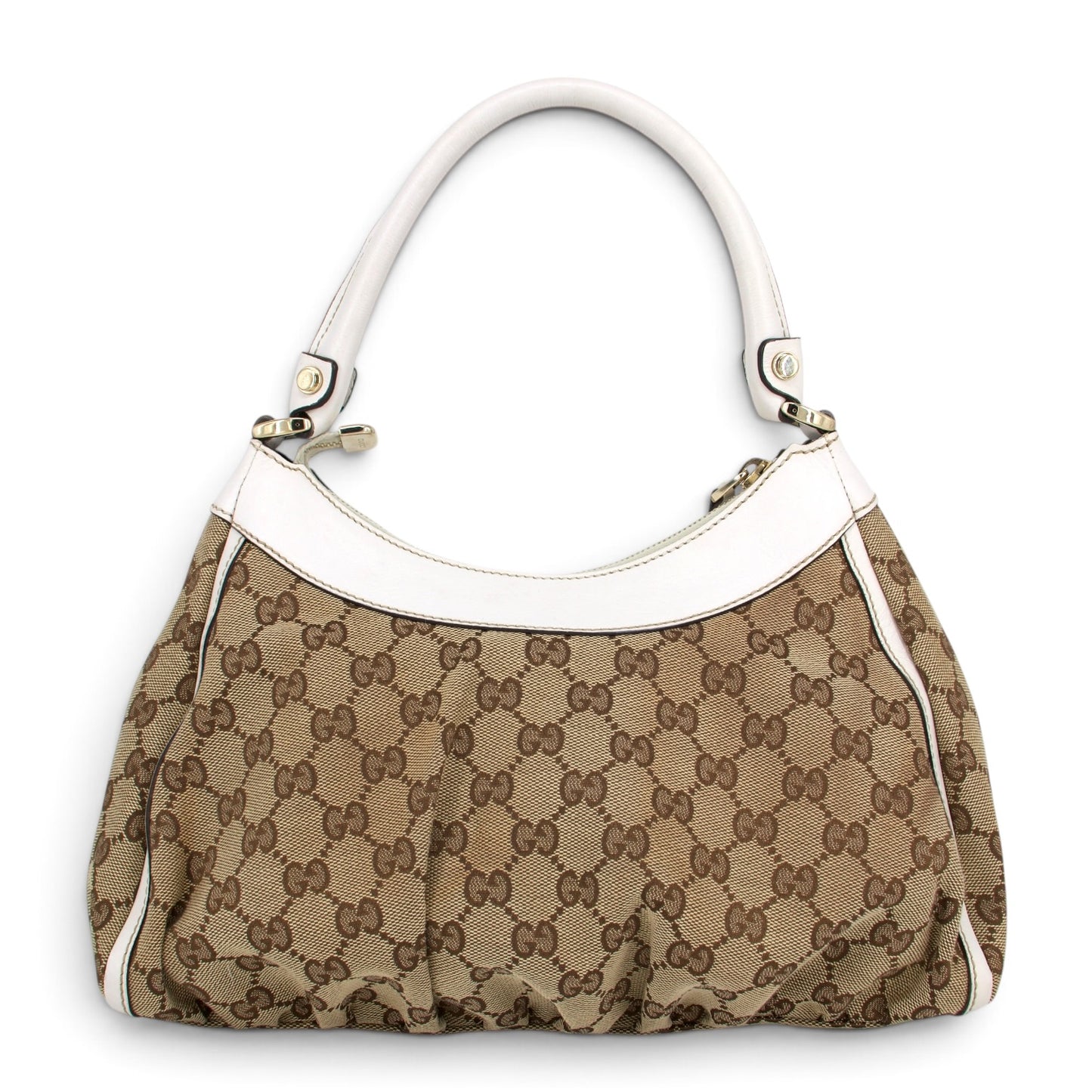 Gucci Abbey D-Ring GG weiss