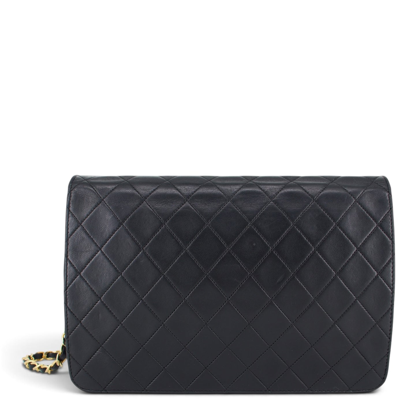 Chanel Matelassé Lammleder schwarz GHW