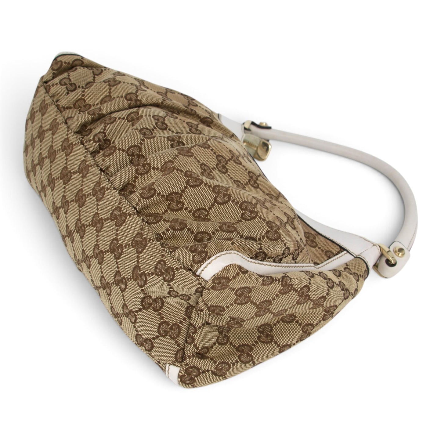 Gucci Abbey D-Ring GG weiss