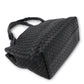 Bottega Veneta Small Garda Intrecciato schwarz