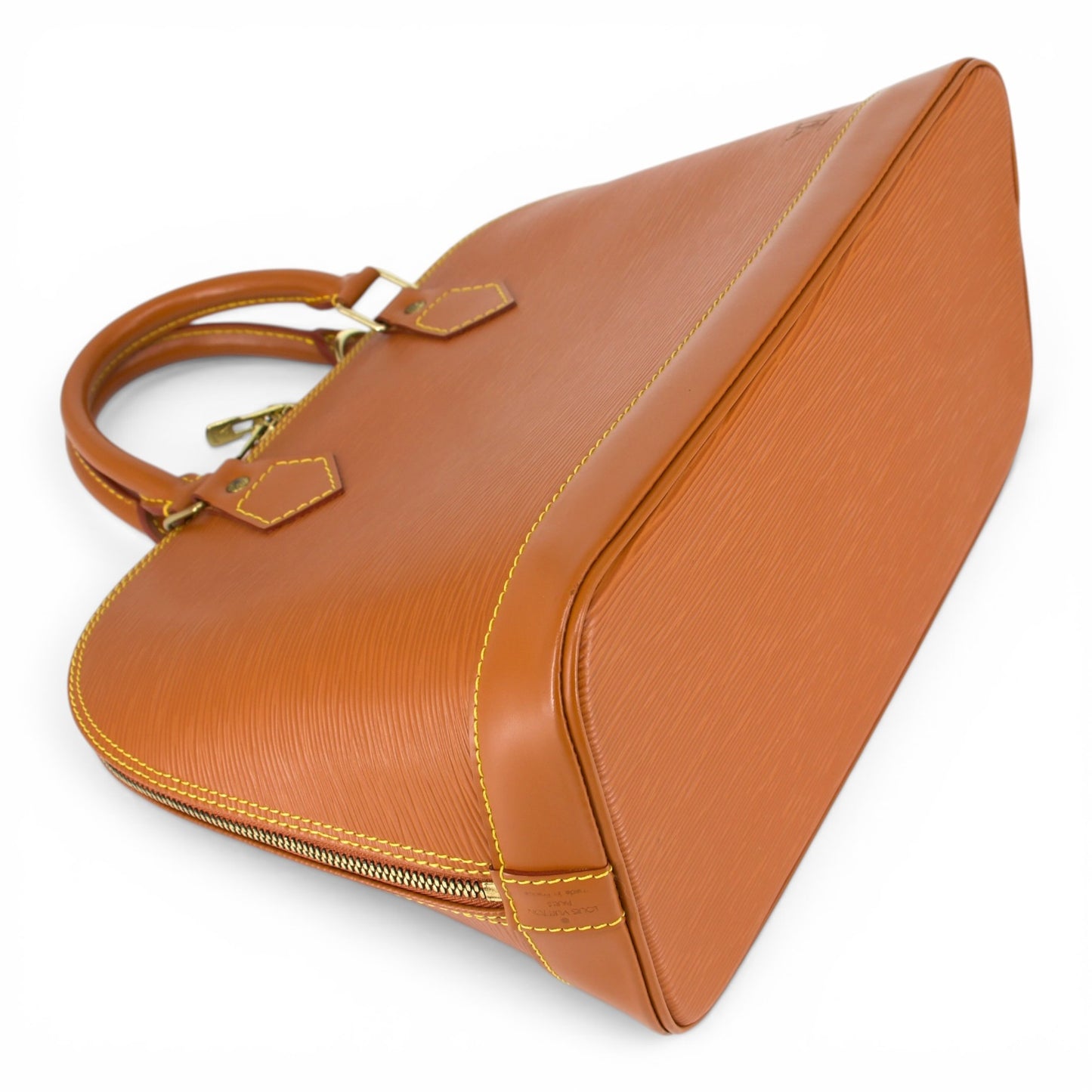 Louis Vuitton Alma PM Epi kenian braun