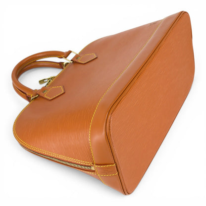 Louis Vuitton Alma PM Epi kenian braun