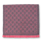 Gucci Schal reversible grau/rosa