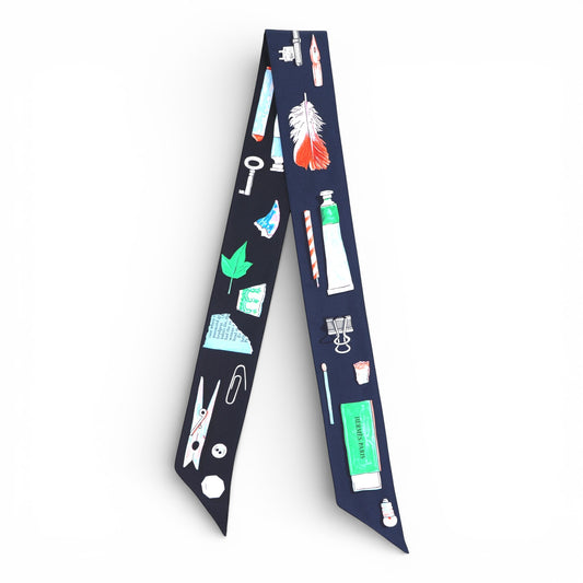 Hermès Twilly "In the pocket" marine