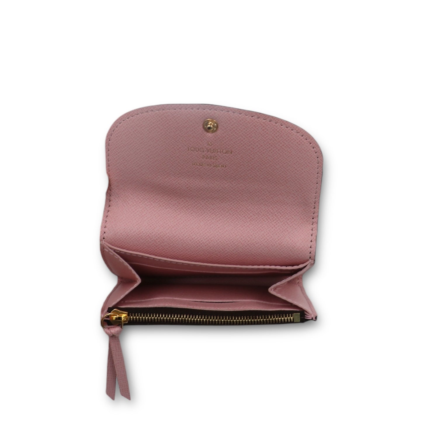 Louis Vuitton Rosalie Coin Monogram rose ballerine