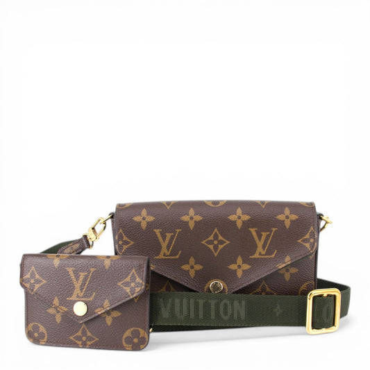 Louis Vuitton Félicie Strap & Go Monogram