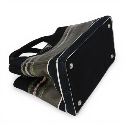 Prada Canapa schwarz/grün