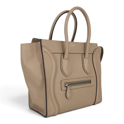 Céline Micro Luggage beige