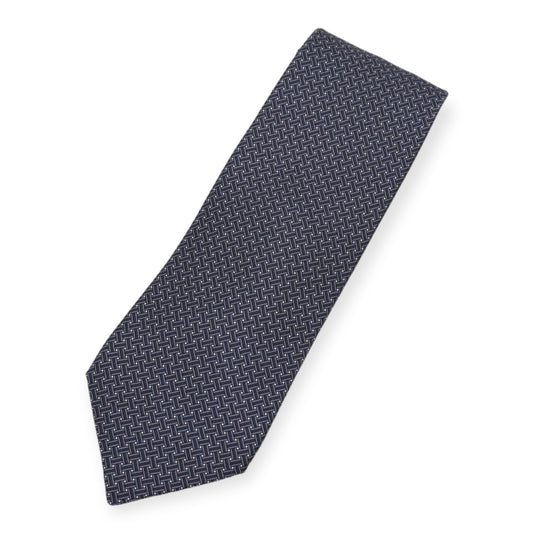 Hermès Krawatte anthrazit
