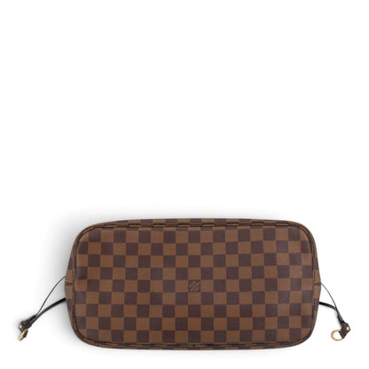 Louis Vuitton Neverfull MM + Pochette Damier ebène