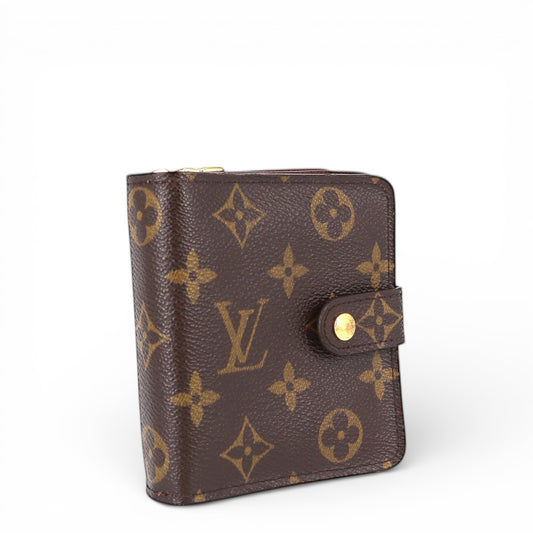 Louis Vuitton Compact zip monogram