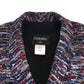 Chanel Jacke Tweed marine Gr. 42