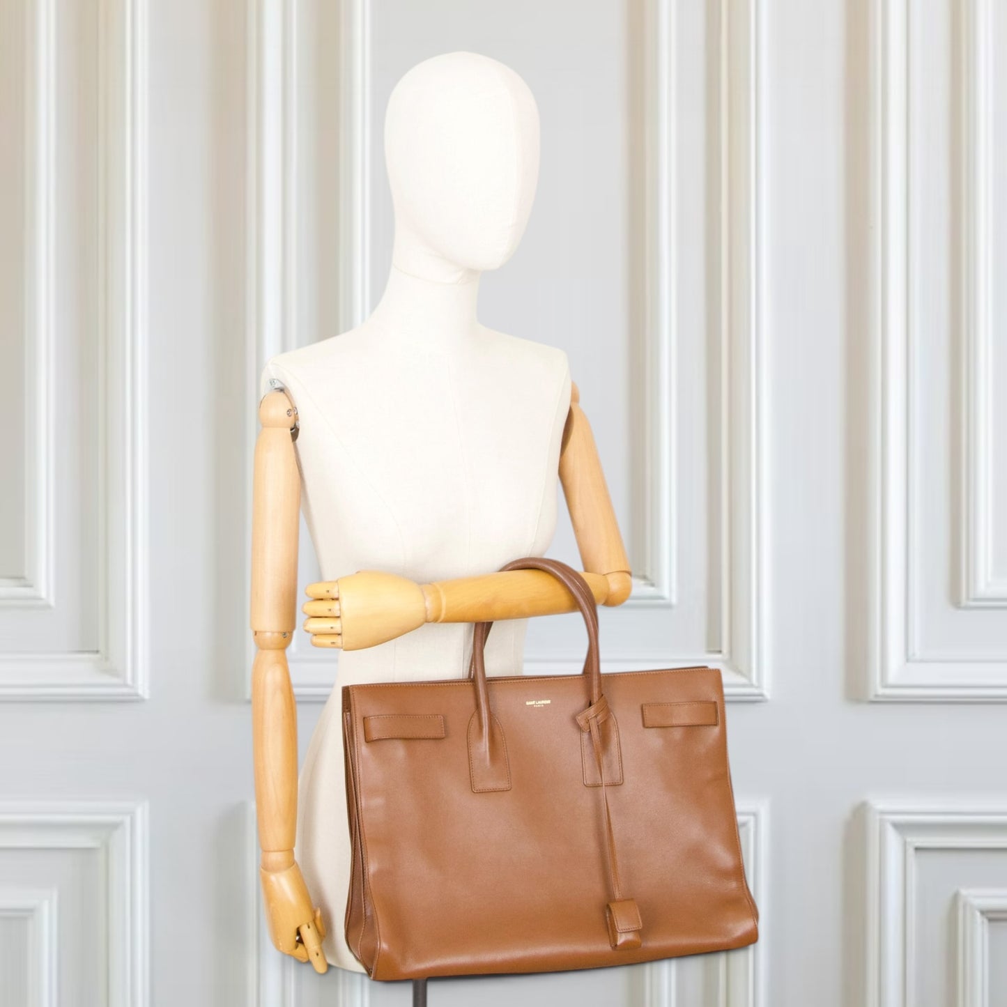 Saint Laurent Sac de Jour Large braun