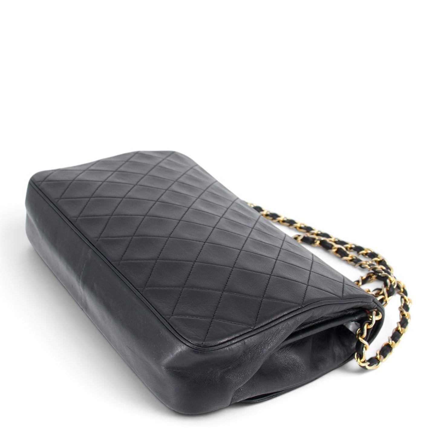 Chanel Matelassé Lammleder schwarz