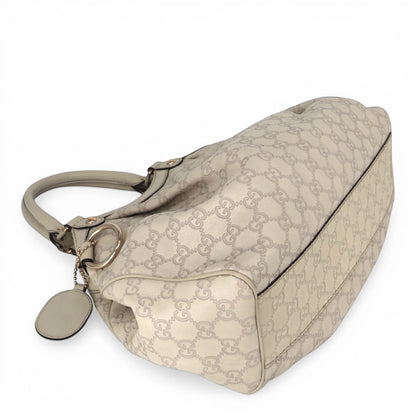 Gucci Sukey Guccissima Leder beige