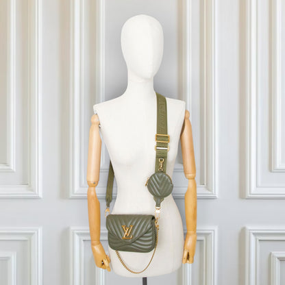Louis Vuitton New Wave Multi-Pochette khaki